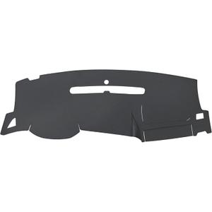 Dashboard Cover for 2007-2013 Chevrolet Silverado 2500HD/3500HD LS LT WT and GMC Sierra SL SLE WT Carbon Fiber Leather Dash Mat Sun Shade Protector