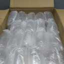 100-Pack Plastic Juice Bottles with Caps Empty Soda Cans with Aluminum Lids for Smothies, Boba, beer – Only Compatible with Can Sealers (16.9oz/500ml)