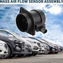 Mass Air Flow Sensor Meter Assembly for Jaguar F-Pace Durable No.LR035726 | Inner MAF Sensor 1 Pcs for Jaguar F-Type XE