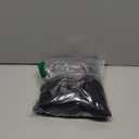 GRECERELLE Women's 3/ 4 Sleeve Summer Lightweight Knit Cropped Shrugs Cardigan Sweater, Black, L