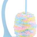 joykiss Magnetic Yarn Holder Spinner for Crocheting and Knitting – Durable Molded Plastic Yarn Organizer for Crochet Supplies and Yarn Storage, Crochet Gift for Knitting Lovers – Pastel Pink