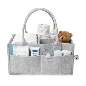 Mr. Pen- Baby Diaper Caddy Organizer, Gray, Medium
Nursery Storage Bin and Car Organizer for Diapers and Baby Wipes
