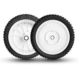 180773 Lawn Mower Front Drive Wheels Compatible with AYP/Craftsman/Pou lan/Hu sqvarna Lawn Mower, 532180773 Fit for XT500 XT600 XT625, Repace 180775, 532180775, 2 Pack