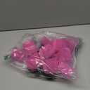 shynek Hair Rollers 48 Pcs Set, 24Pcs Hair Rollers 4 Sizes and 24 Pcs Hair Clips for Long Medium Short Hair (Pink)