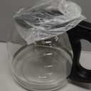 12-Cup Glass Replacement Carafe for Mr. Coffee Model #SK12, SK13, EHX23, JWX31, SJX23, SJX39 (Black, Replaces PLD12-RB)