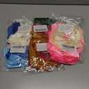 3 x 24 Pcs Satin Ribbon Bows, Christmas Tree Bows Wreath Bows Tree Topper Bow for Door Windows Garland Xmas Home Wedding Decorations Indoor Outdoor (DarkRedDarkGreenKhaki)