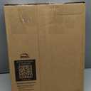 Mayfair Cameron Black Toilet Seat, Non Slip Heavy Duty Wood, Easy Clean, Made in USA, Round