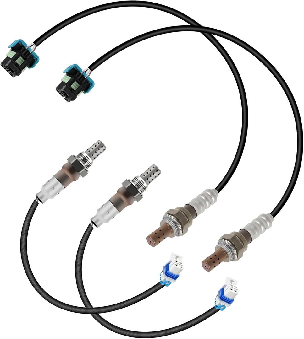 O2 Oxygen Sensor Upstream and Downstream 21549 213-4229 Compatible with for Cadillac Escalade, for Chevrolet Camaro/Silverado 1500/2500/3500/SUBURBAN 1500, for GMC Sierra 1500/2500/3500/YUKON