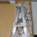 Obaee 741-428 Front Left Driver Side Power Window Regulator and Motor Assembly Compatible with Ford F-150 2004-2008, Lincoln Mark LT Base 2006-2008, Standard Cab or Crew Cap