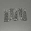 60 Pieces Pearl Stick Stems Bouquets, 4mm Bead String Garland Beaded Spray Filler Floral Arrangements Tree Picks Wedding Party Decoration, Christmas Decorations, Christmas Tree Picks (Silver)