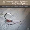 Coastal Living Supreme 8.67" x 60" x 7mm Luxury Vinyl Plank Flooring Tile - Waterproof, Easy Click Lock, 20mil Wear Layer, Embossed, Sand Pebble Oak Look - 1 Box (6 Planks, 21.65 Sq.Ft.) (CASE)