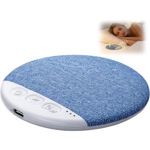 Bluetooth Pillow Speaker for Sleeping, Mini Portable Under Pillow Speaker with White Noise Timer Wireless Sleep Aid, Sleep Pillow Speaker with Bluetooth 6.0, for Bedtime Music
