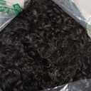 Burmese Curly Bundles 14 16 18 Inch Natural Black,100% Pure Protein Fiber Close to Virgin Human Hair, 3C4A Textured With Spiral Curls Ends, Hair Extensions for Black Women(1B 14 16 18)