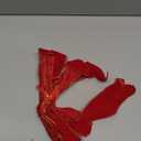Red Christmas Bows Large Velvet Bow for Wreaths, Tree, Outside Decorating, Outdoor (12 * 14 inch)