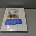 12PCS Dry Erase Boards,9"x12" Double Sided Small Whiteboards with Lines,Students,Education Teacher Classroom,Mini Portable Drawing Learning Lapboards with Colors Pens and Erasers.