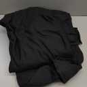 Love's cabin Twin Comforter Set Black, 5 Pieces Twin Bed in a Bag, All Season Bedding Sets with 1 Comforter, 1 Flat Sheet, 1 Fitted Sheet, 1 Pillowcase and 1 Pillow Sham | Soft, Breathable, Lightweight, Comfortable