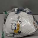 Dinosaur Kids Duvet Cover Set Twin, 100% Cotton Dino Truck Car Bedding Set for Boys Girls Toddler, 2 Pieces Reversible Dinosaur Comforter Cover Set (1 Duvet Cover+1 Pillowcase)