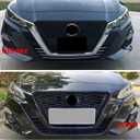 Front Grill Frame Cover Trim 3PCS For Nissan Altima 2019 2020 2021 2022