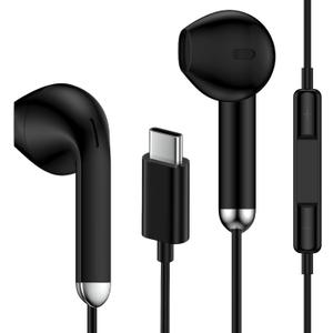 Samsung Earbuds Wired for Galaxy S26 S25 Ultra S24 S23 S22 S21 A17 A56 A36 A16 A55 A35 A15 A54 A14 A53 Z Flip/Fold 7 6 5 4,USB C Wired Headphones Earphones Earbuds for iPhone 17e 17 16e 16 15 Pro Max