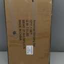 GUSTARIA American Mahjong Game Set, 166 White Tiles, 4 All-in-One Color Rack/ Pushers, Complete Mahjong Tile Set Red Printed Carrying Bag