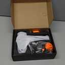 TOLOCO Massage Gun, Deep Tissue Back Massage for Athletes for Pain Relief, Percussion Massager with 10 Massages Heads & Silent Brushless Motor, Valentines Day Gifts for Him Her, Grey