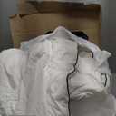 ZTGL All Seasons Duvet Insert, Quilted Goose Down Comforter Queen Size, Soft Down Proof Cover, Fluffy Breathable Winter Down Quilt, Thicken Warm Bed Blanket, Machine Washable,H,150X200cm(2kg)