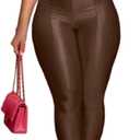 Women's Sexy 2 Piece Set Off Shoulder Tops Club Outfits Bodycon Flared Pant Suit for Night Party Coffee XL