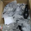 Set of 9 Cake Stands Metal Cupcake Stand Set Multiple Styles Candy Fruit Display Tower Dessert Plate Cake Serving Tray for Birthday Party Wedding Anniversary Baby Shower Engagement (Black)