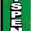 Dispensary Feather Flag | 3ft W x 11.5ft H | Durable Super-Knit Polyester | Outdoor Advertising Banner Flag for Promotions (Single Flag Only)