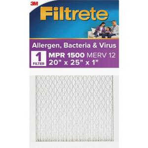 3M CORPORATION 20X25X1 INCHES FILTRETE FILTER 051111020036 per 6 EA