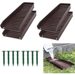 Rain Gutter Downspout Extension, Downspout Splash Block