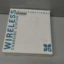 3 in 1 Wireless Charger for Apple Charging Station for iPhone Mag safe Charger for iPhone 17 Pro Max/16/15/14, Foldable Watch for Apple Watch 10/9/8/7, Rotating Stand for iPad Charging Station (black)