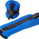 Tone Fitness Ankle/Wrist Weights, Blue 1LB Set