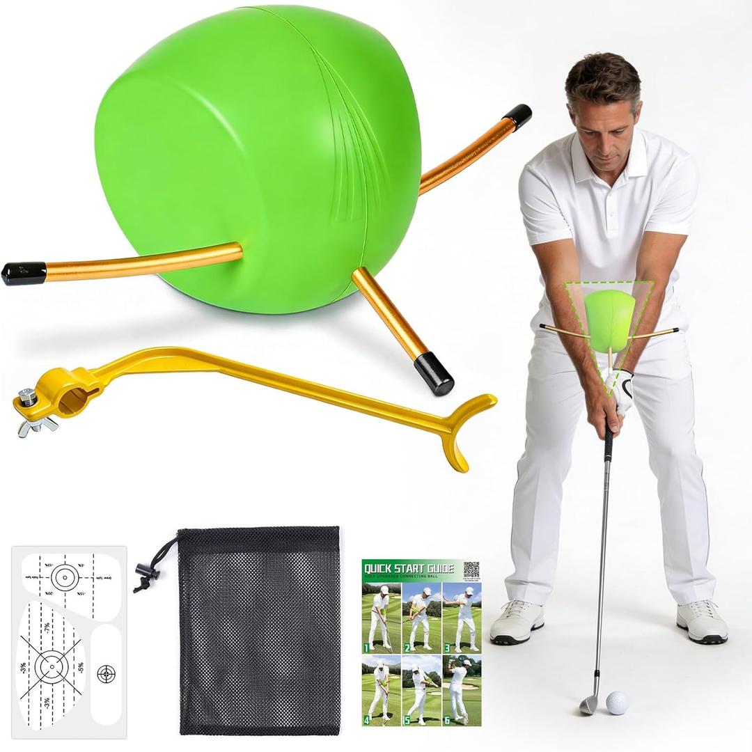 Golf Training Aid6PCS Golf Swing Trainer Set for Posture Correction Practice,Golf Swing Training Aid,Golf Training Aids Suitable for Golfers Indoor/Outdoor Warm-Up