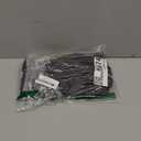 Winter Gloves for Men Women: -20F Thermal Warm Deerskin Polar Fleece Cotton Glove (Large, Grey-black)