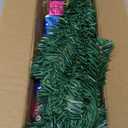 Small Christmas Tree with Lights, 2ft/24 inch Artificial Mini Table Top Christmas Tree Decorations with Star Tree Topper, Hanging Balls Ornaments, 30 Pcs Little DIY Xmas Trees for Kids Room