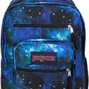 JanSport Laptop Backpack - Computer Bag with 2 Compartments, Ergonomic Shoulder Straps, 15 Laptop Sleeve, Haul Handle - Cyberspace Galaxy, One Size