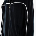 ChoiceApparel Mens Velour Coat on Zipper with Zippered Pockets, L