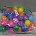 Playz Soft Plastic Mini Ball Pit Balls 50 Count - w/ 8 Vibrant Colors - Crush Proof, No Sharp Edges, Non Toxic, Phthalate & BPA Free for Baby Toddler Ball Pit, Play Tents & Tunnels Indoor & Outdoor