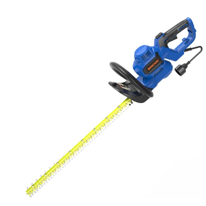 GARCARE Electric Hedge Trimmer Corded-Powerful 4.5Amp Hedge Shears with 24-Inch Dual Action Blades Rotary Handle Bush Trimmer for Hedges Branches and Shrubs