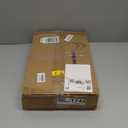 FNBAR Corner Floating Shelves, Rustic Brown Wood, Set of 2, Wall Mount Storage with Guardrail for Bathroom Kitchen Living Room