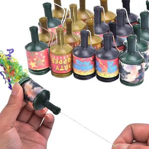 50Pcs Mini Confetti Party Poppers for Wedding, Birthday, Graduation, Baby Shower - Safe Kids' Fun Party Supplies, Christmas & Halloween Decorations