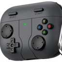 Game Case for AirPods Pro 3 Cover (2025),Classic Cool Funny Shock-Proof Protective Silicone AirPods Pro 3 Case with Cleaner Kit and Keychain for Airpods Pro 3rd Generation for Men Boy-Black (A1-Dark Gray)