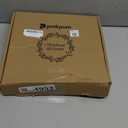 Pinkpum 20'' Eucalyptus Wreath for Front Door, Porch, Window - Green Decor for Home, Farmhouse - Spring, Summer, Fall, All Seasons (White)