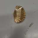 2'' Shell Hair Clip, Small Gold Seashell Hair Clips Mermaid Hair Accessories, Mermaid Costume Women,Metal Seashell Hair Claw Clip, Mermaid Outfit for Women Girls