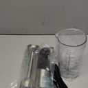 FRESKO Immersion Handheld Blender 500W with 700ml Beaker, 12-Speed & Turbo Mode Hand Blender Stick, 304 Stainless Steel Blades for Soup, Smoothie, Puree, Baby Food (Blender+Measuring Cup)