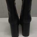 DREAM PAIRS Women's Platform Gogo Ankle Boots High Chunky Heels Square Toe Comfort Party Dress Booties Shoes for Women 8.5