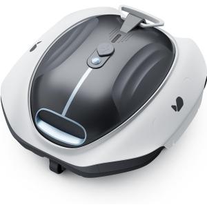 Bubot 300P Pool Vacuum, Cordless Robotic Pool Cleaner, Superior Suction, Smart Senor, DirtLock 2.0, 90-Min Runtime for Above-Ground Flat Pools up to 850 Sq.Ft.