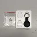 Air Tracker Tag 2 Pack [Apple MFi Certified] with Find My(iOS Only), Key Finder with No App Needed, Waterproof, 365-Day Standby,Wallet Key Bag Luggage Tracker