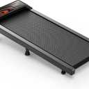 Walking Treadmill Pad with Adjustable 8% Incline for Home Office
Quiet 2.5HP motor, 265 lb capacity, 0.6-4 MPH speed, 15 x 35.4 in belt, compact for small spaces